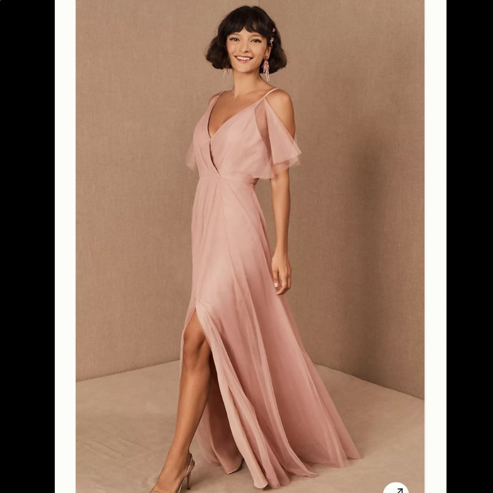 Jenny Yoo Aeryn Dress - Whipped Apricot - Size 2